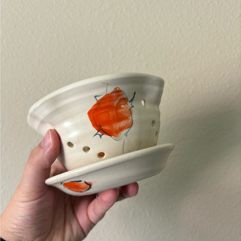 Handmade Berry Bowl/Colander